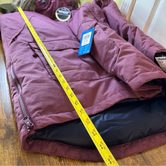 Columbia Womenās Mount Si Down Parka Size XL NWT NEW WITH TAGS Gold Omniheat - Picture 9 of 10